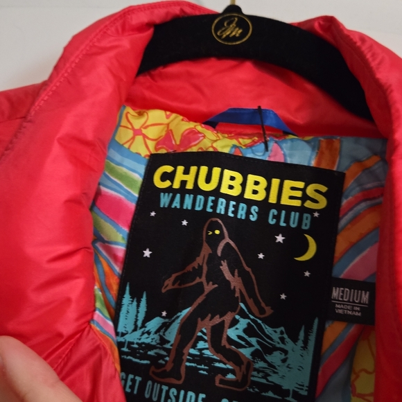 Chubbies Mens Colorblock‎ Puffer Jacket - Picture 2 of 3